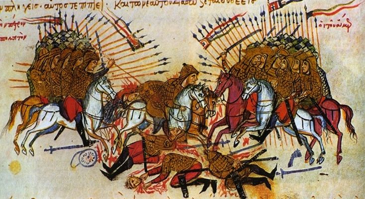 Армянский полководец во главе христианской армии