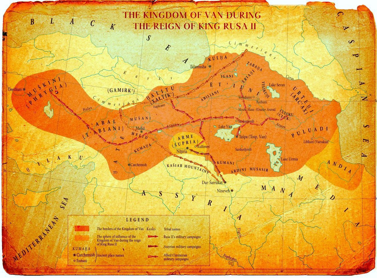 Доказательства существования армян до Урарту